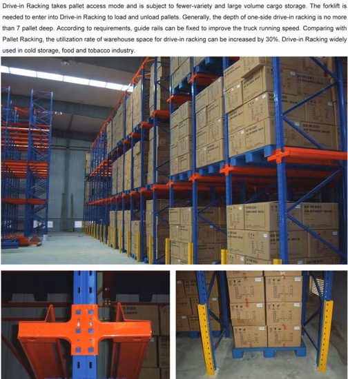 Vendite calde Drive-in-Palettenregal