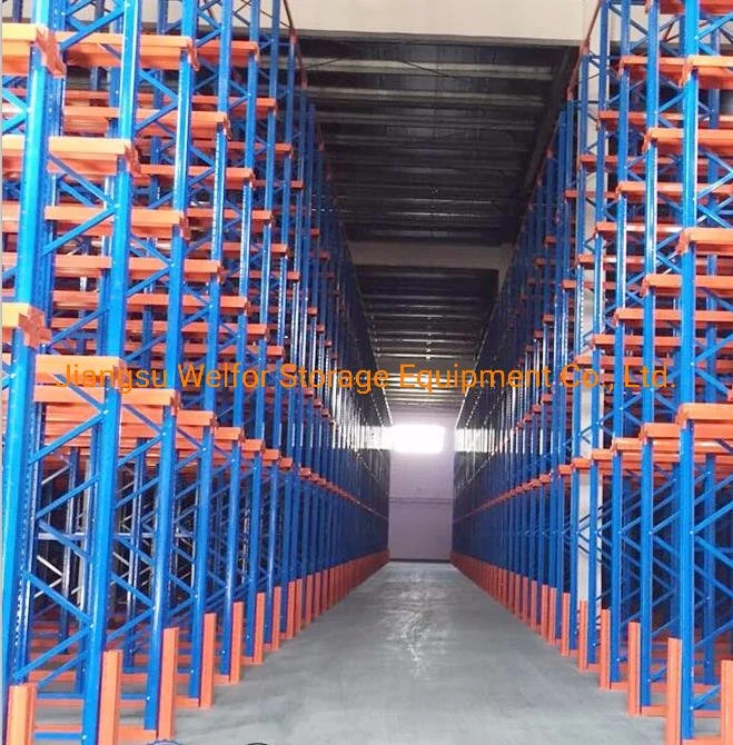 2t Warehouse Drive-in Storage Rack for Euro Pallet Drive in Rack