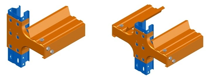 Drive in Steel Rack with Pallet Rail